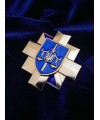 Нагрудний знак "Ветеран прокуратури" 45х45х3 мм (36193)