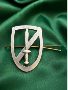 Беретний знак РУБІЖ 40х50мм (36428)