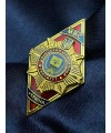 Ромб "Донецький юридичний інститут" 50х28х2мм (31411)