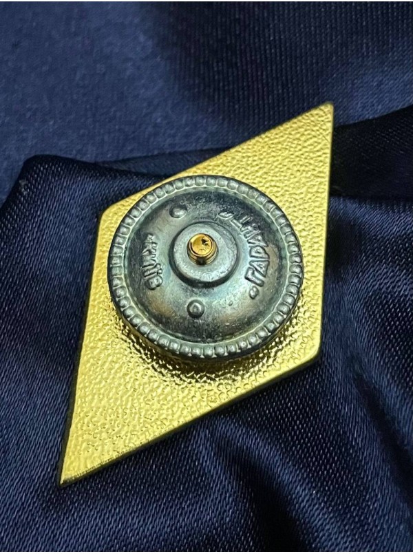 Ромб "ДДУВС" синій 50х28х2мм (34682)