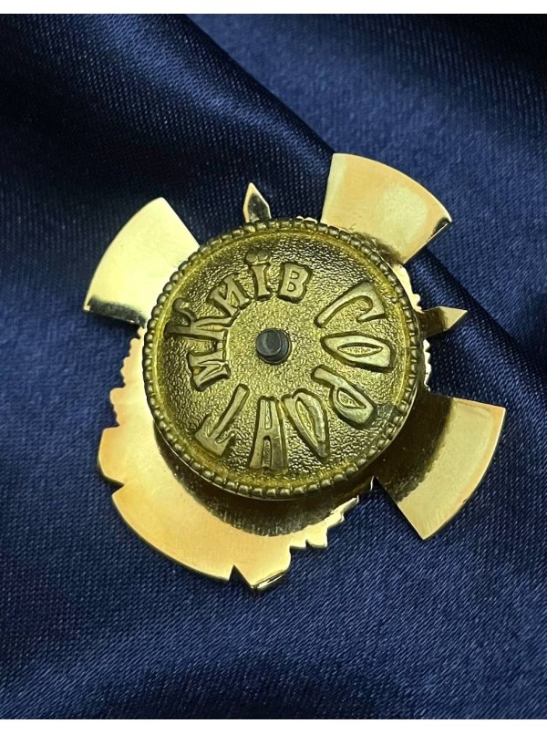 Нагрудний знак "Почесна відзнака. Управління СБУ в Чернігівській області" 45х45 мм (13869)