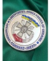 Монета МЦМБ 2019 "Партнерство безпека світ" 50 мм (29730)