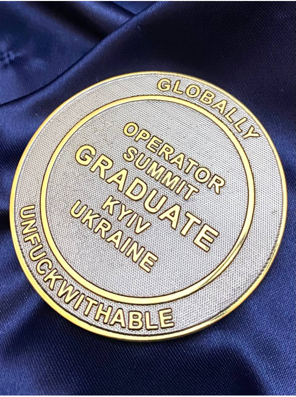 Монета "OPERATOR SUMMIT GRADUATE KYIV UKRAINE" д70х3 мм (33761)