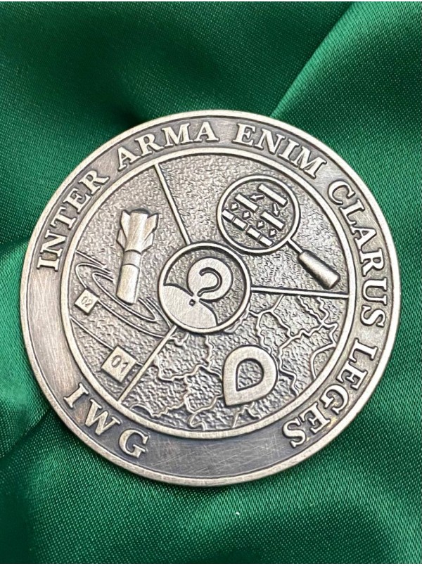 Монета IWG military experts 50 мм (37116)