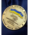 Монета_коїн голови служби ДСНС Сергія Крука 45 мм (34919)