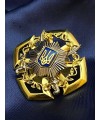 Нагрудний знак "За відвагу в службі" МВС 40 мм (05622)