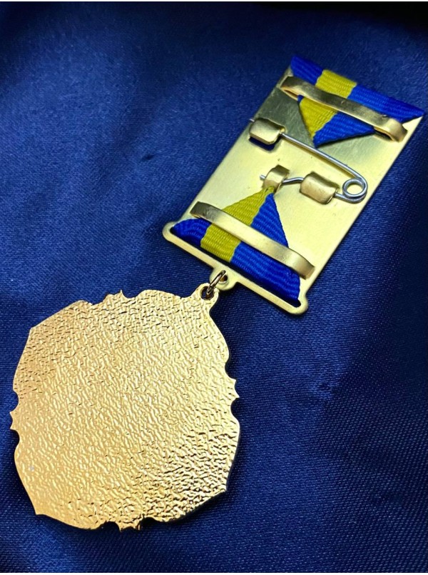 Медаль 53 ОМБр ім. Князя Володимира Мономаха 45х45мм (35163)
