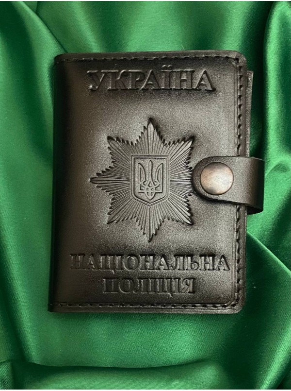 Портмоне "Національна поліція України" №1 75х100мм (30840)