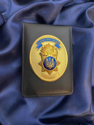 Портмоне з жетоном НГУ 115х77мм (23254)