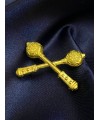 Знак розрізнення "Перехрещені булави" 20х40мм (31681)