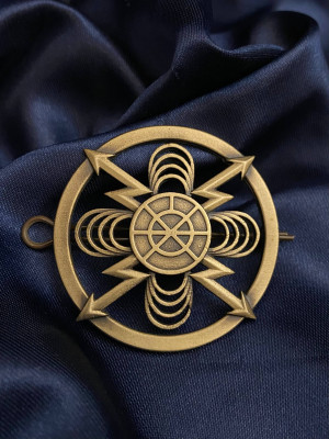 Беретний знак «Державна спеціальна служба транспорту» (25640)