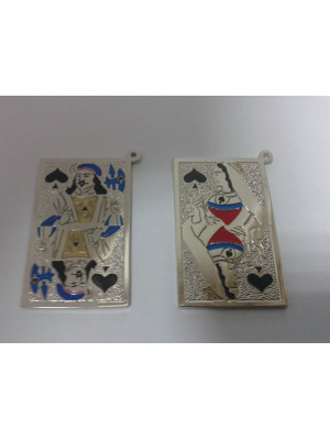 Брелок "Карта гральна"_40х24,9 х1 (13180)