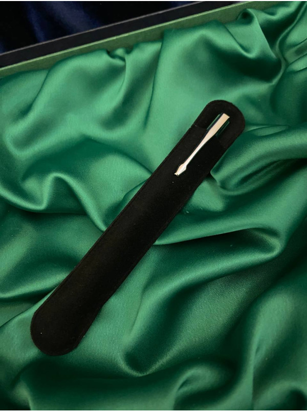 Футляр для ручки велюр чорний (33175)