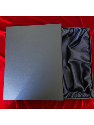 Футляр під плакетку А3 картон синий 330*250*30 мм (32213)