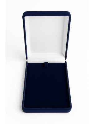 Футляр оксамитовий синій  90х125мм (00599)