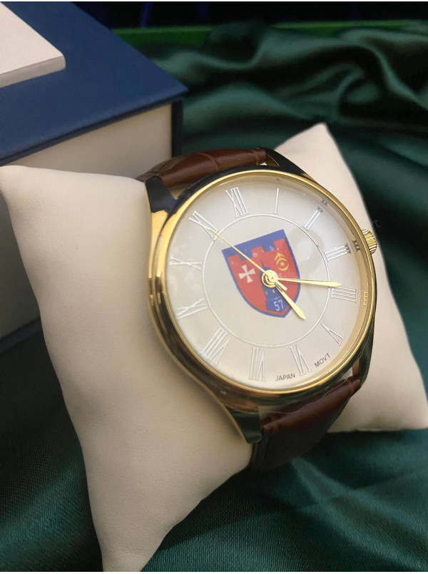 Годинник наручний чоловічий у футлярі з гравіюванням (01341)