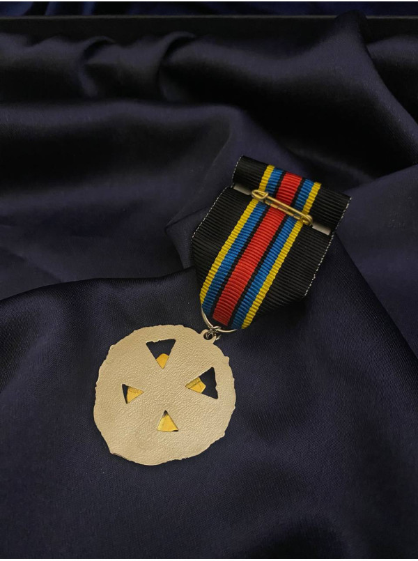 Медаль "143 ОМБр"_40мм (40035)