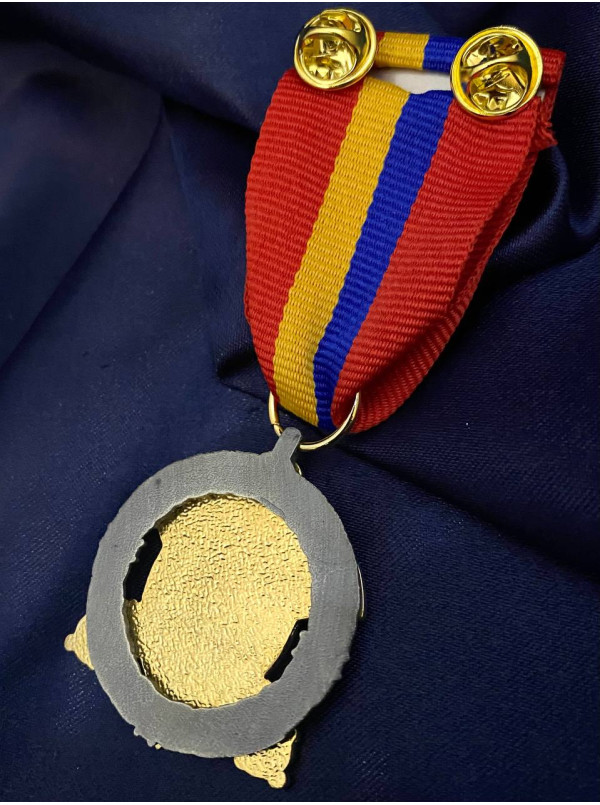 Медаль "82 бригада ДШВ. Вірний грому"_40мм (39143)