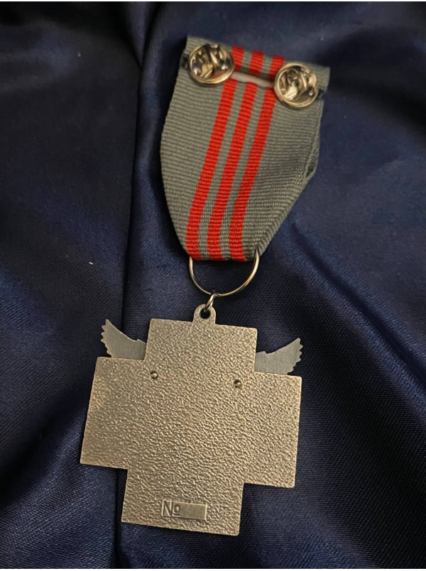 Медаль "Відзнака командира 54 ОРБ "Хрест розвідника За бойові заслуги"2ст_43х46мм (38900)