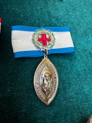 Медаль "Св. Великомученица Елизавета" 2 ст._35х20,5х3 мм (18551)