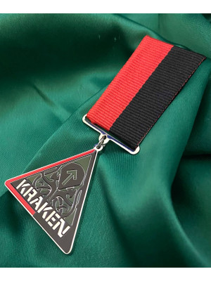 Медаль травлення cпецпідрозділу «KRAKEN»_35х39 мм (39087)