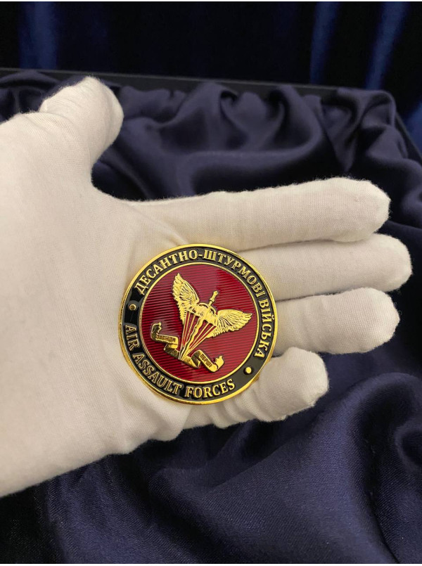 Монета "71-ша окрема єгерська бригада (71 ОЄБр)"_50мм (39960)