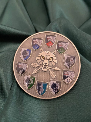 Монета ССО багато лого 50мм (31209)