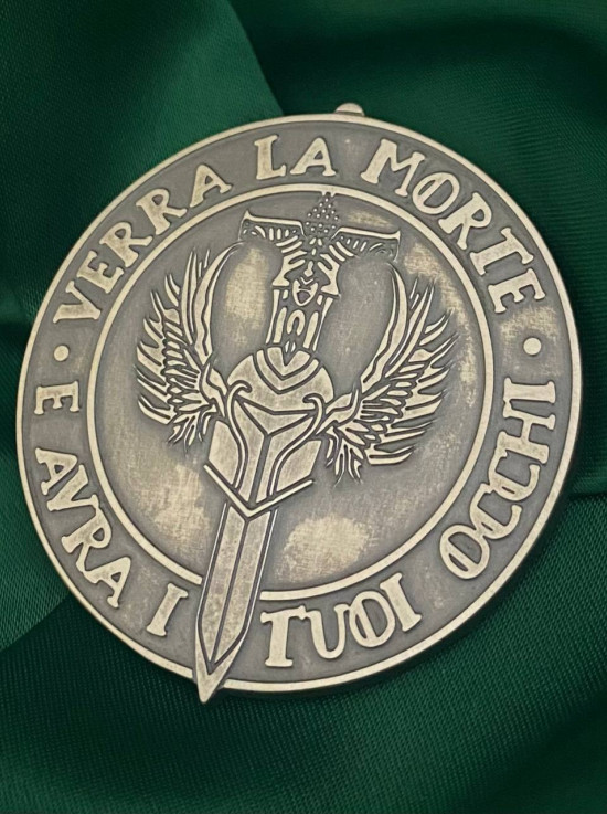 Монета травлення  VERRА LA MORTE E AVRA I TUOI OCCHI 50 мм (39563)