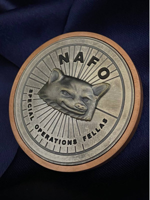 Монета_коїн ССО NAFO_50мм (37700)