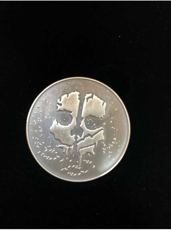 Монета_коїн Воєнна Розвідка нікель_д40х3 мм (35902)