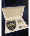 Набір НПУ шеврон ГУ з жетоном у футлярі 3069 (40017)