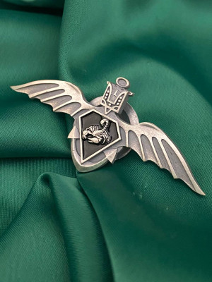 Нагрудний знак 2 загін 73 центру ССО 70 х 31 мм (39668)