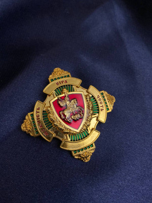 Нагрудний знак "Мужність. Віра. Честь" І ступінь (22403)
