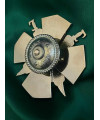 Нагрудний знак "4 бригада 4 батальйон НГУ Рубіж"_45мм (37341)