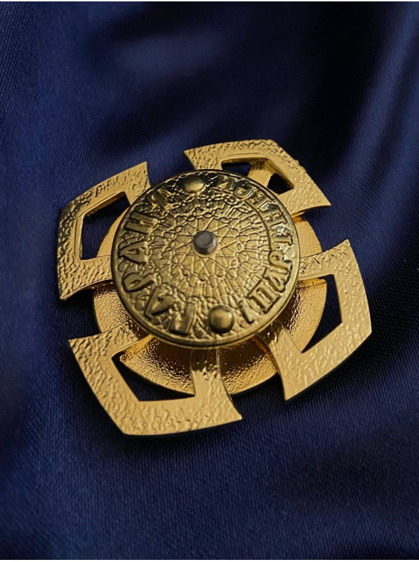 Нагрудний знак "Чорні яструби" 3 ТР 4 ОТБр_45мм (37629) Нагрудний знак "Чорні яструби" 3 ТР 4 ОТБр_45мм (37629)