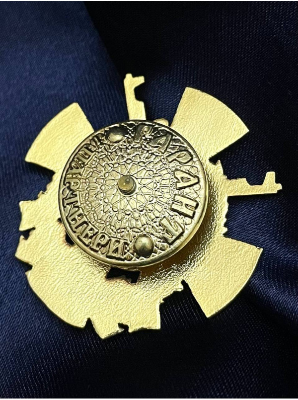 Нагрудний знак "Механізований батальйон 4 ОТБр"_45мм (38179)