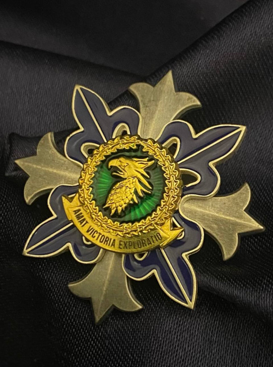 Нагрудний знак "ВЧ А0189"_40х40мм (40065)