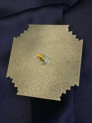 Нагрудний знак "За сприяння поліції Херсонщини" 45х45 мм (39258)