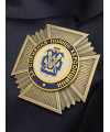 Нагрудний знак "За сприяння поліції Херсонщини" 45х45 мм (39258)