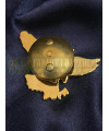 Нагрудний знак "Рік незламності 2022 з орлом"_50х35х2,5мм (36090)