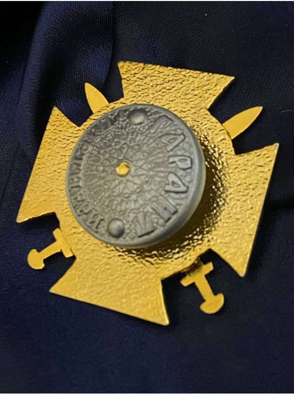Нагрудний знак_54 ОМБр_3 механізований батальон_45х45мм (39410)