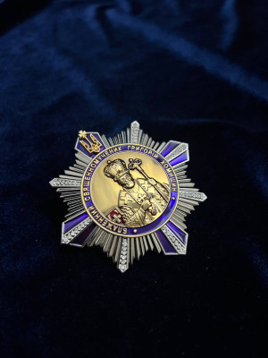 Орден Блаженного священномученика Григорія Хоминина_65х65мм (42226)