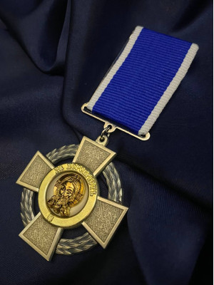 Орден спасителя "За хоробрість" солдатський І ступінь_45мм (37897)