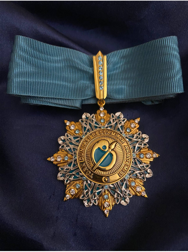 Орден "Turk Dunyasi Ressamlar Akademisi"_60мм (41234)