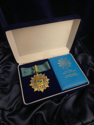 Орден "Turk Dunyasi Ressamlar Akademisi"_60мм (41234)