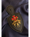 Пам'ятний нагрудний знак "169 ПТРБ" ВЧ А1505_33х42 на шкірі (42367)