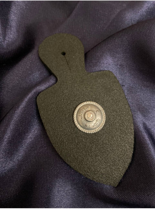Пам'ятний нагрудний знак "169 ПТРБ" ВЧ А1505_33х42 на шкірі (42367)