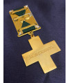 Пам'ятний нагрудний знак "За мужність". Чорнобильська трагедія 40х40 (20028)