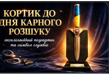 Кортик до Дня карного розшуку — ексклюзивний подарунок та символ служби