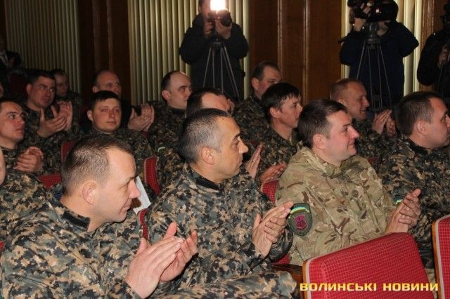 Награждение профсоюзными наградами 